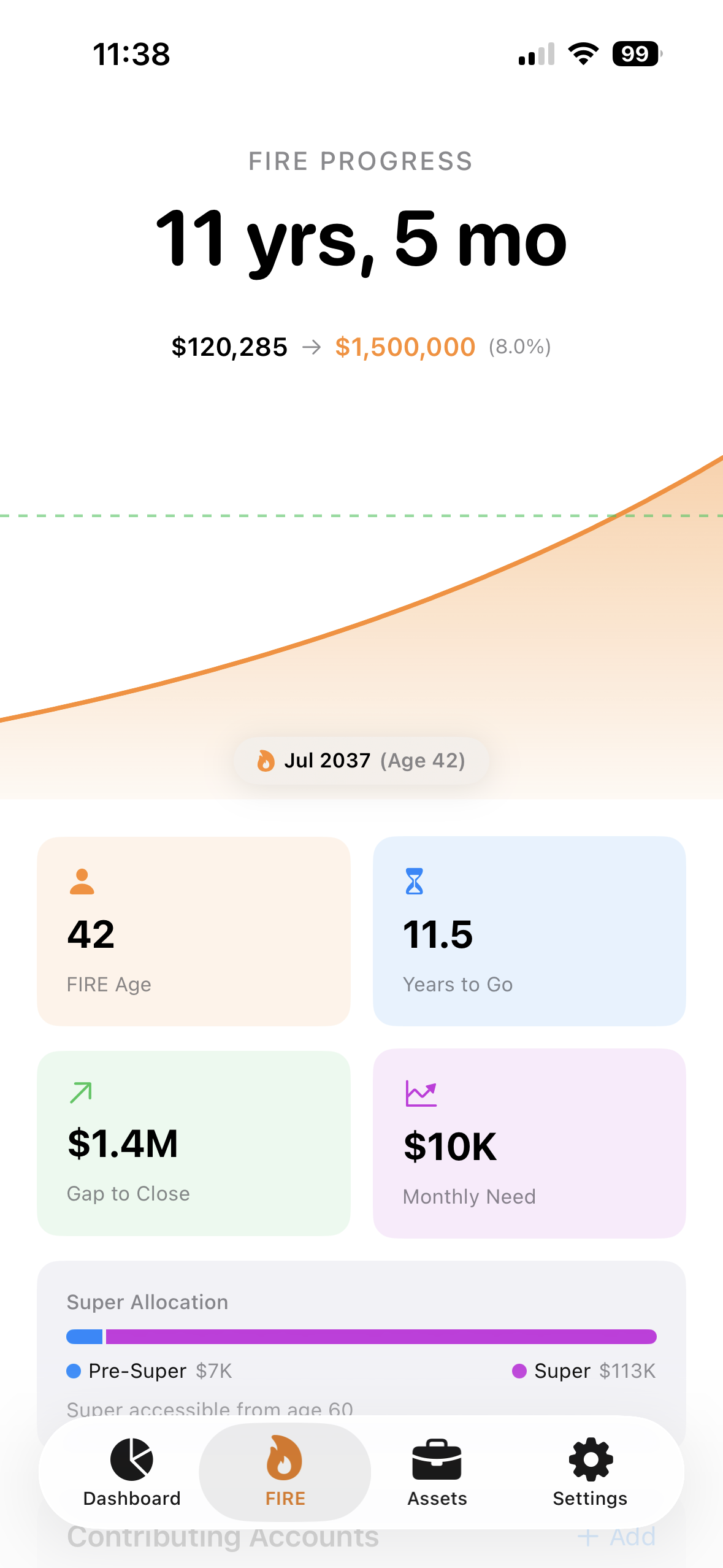 Assets & Liabilities tracking